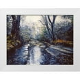 thumbnail image 1 of Braithwaite, Bruce 18x14 White Modern Wood Framed Museum Art Print Titled - Plum Creek, 1 of 4