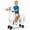 White, variant on ICEEIF Ride On Horse for Kids 4-9 Years, Mechanical Walking Plush Riding Horse Toy, No Battery or Electricity, Indoor & Outdoor Ride-On Animal, Max Load 165 LBS