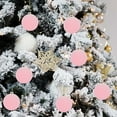 thumbnail image 5 of Velvet Christmas Balls Ornaments, 6-Pack 2.36-Inch Flocked Velvet Tree Decorations, for Baby Girls First Christmas, Birthday Party, and Shower Decor, 5 of 8