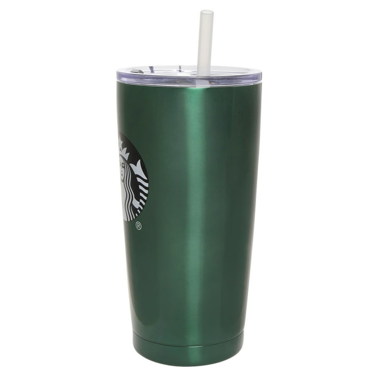 Starbucks Tumbler Vacuum Insulated Cup Stainless Steel, Iridescent Green,  20oz