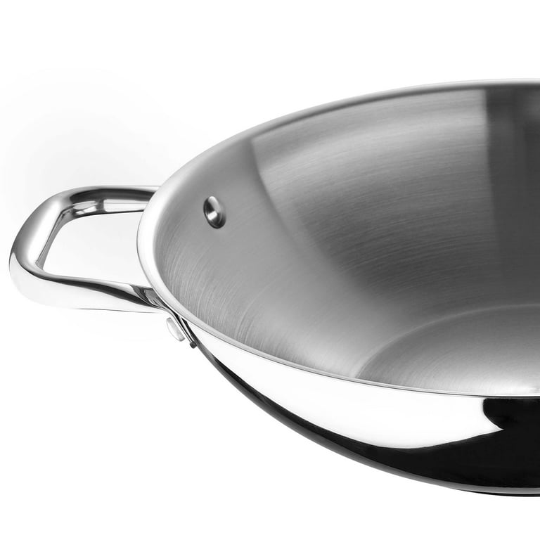 All-Clad - Stir Fry Pan D3 14, Stainless Steel