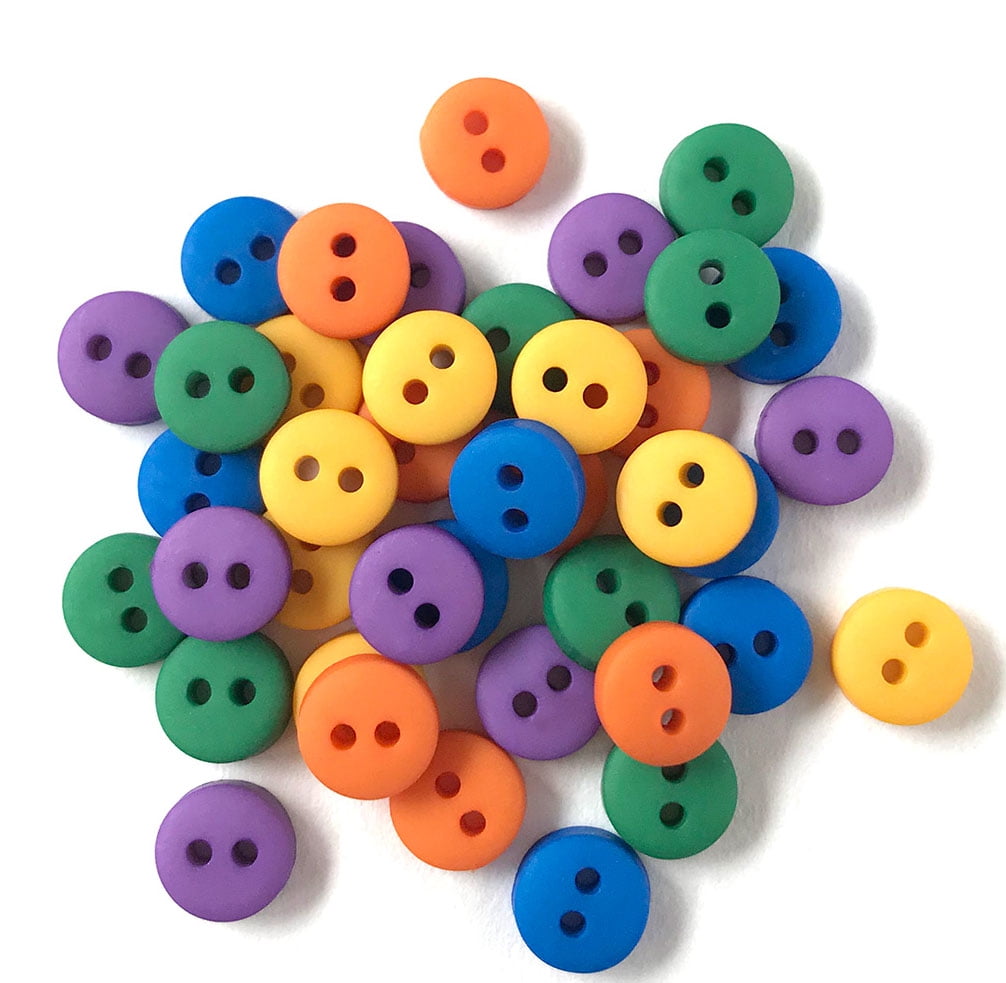 Buttons Galore Tiny Buttons for Sewing. Set of 3 packs