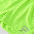 thumbnail image 7 of Maqroz Athletic Shorts for Boys Elastic Waist Side Split Short Pants Stretchy Shorts Solid Color Lightweight Breathable Sports Bottoms with Zipper Pockets for Running, Training, Size 10-11Years, 7 of 7
