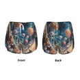thumbnail image 3 of Gaeub Starry Sky Planet Lollipop Print Women's Athletic Shorts,High Waisted Running Shorts,Pocket Sporty Short,Gym Elastic Workout Shorts-X-Large, 3 of 7