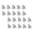 thumbnail image 3 of KAKOWELY 50 colgantes de ángel clásicos, bonitos colgantes para collares, preciosos suministros de joyería., 3 of 5