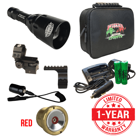 Wicked Lights A47 Red LED Night Hunting Light Kit