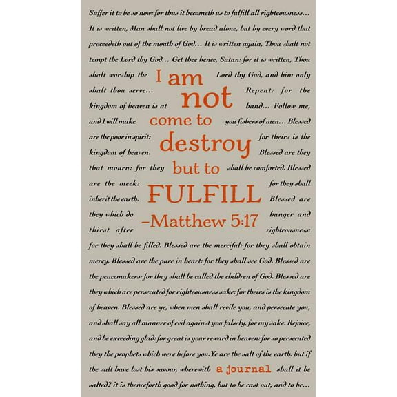 A Journal: The Words of Jesus (Compact) (Hardcover)