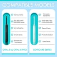 thumbnail image 5 of DODAMOUR Electric Toothbrush Travel Case, EVA Hard Storage Case with Toothbrush Covers Caps, Compatible with Oral B Pro 1000, 2000, 3000, 3500, 7000, Philips Sonicare ProtectiveClean (Black), 5 of 7