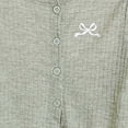 thumbnail image 3 of Ribbed Knit Cropped Cardigan For Girls Button Down Long Sleeve Crop Blouse Casual Lightweight Cute Bow Knot Outerwear Tops, 3 of 6