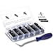 thumbnail image 3 of Dr.Roc Replacement for Push Type Retainer Fender Liner Bumper Cover Fasteners Rivets Clips Nissan Infiniti 0155309321 0155305323 0155309241 with Fastener Remover, 3 of 4