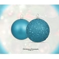 thumbnail image 2 of R N' D Toys 100 Purple and Blue Christmas Ornament, 2 of 5