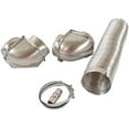 8 ft. SemiRigid Dryer Vent Kit with Close Elbows and Flexible Duct