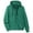 Green, variant on ZUKMRJPC Mens Fleece Hooded Sweatshirt Fall Winter Full Zip Thickened Warm Jackets Casual Long Sleeve Drawstring Hoodies with Pockets