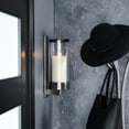 thumbnail image 2 of DecMode Gray Aluminum Wall Sconce, 2 of 8