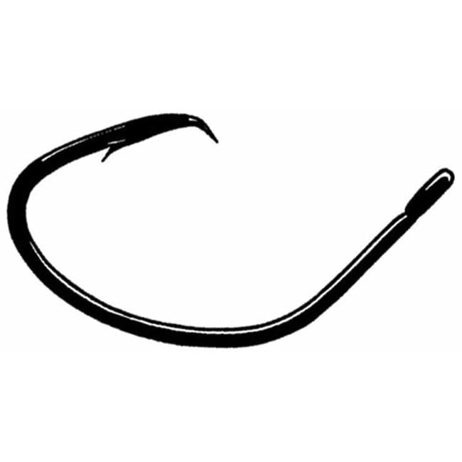 OWNER 5314 Black Mutu Offset Light Circle Fish Hook ProPack PICK SIZE-FREE SHIP 
