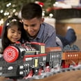 thumbnail image 3 of ICQOVD Electric Train Track Assembly Light Sound Model Tool, 3 of 6