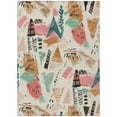 thumbnail image 2 of Addison Rugs Chantille Indoor/Outdoor Transitional Modern Ivory Washable Rectangle Rug, 10' x 14', 2 of 6