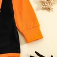 thumbnail image 7 of EnJoCho Baby Halloween Bubble Romper - Oversized Pumpkin Sweatshirt Jumpsuit, Cozy Baby Boy Girl Outfit, Cute Photoshoot 𝖢ostume 0-6 Months, 7 of 7