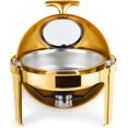 thumbnail image 1 of 9L Buffet Dish, Catering Food Warmer, Round Chafing Dish Buffet Set, Stainless Steel Chafing and Buffet Warmers Set with Visible Lid for Parties 1 Set, 1 of 1