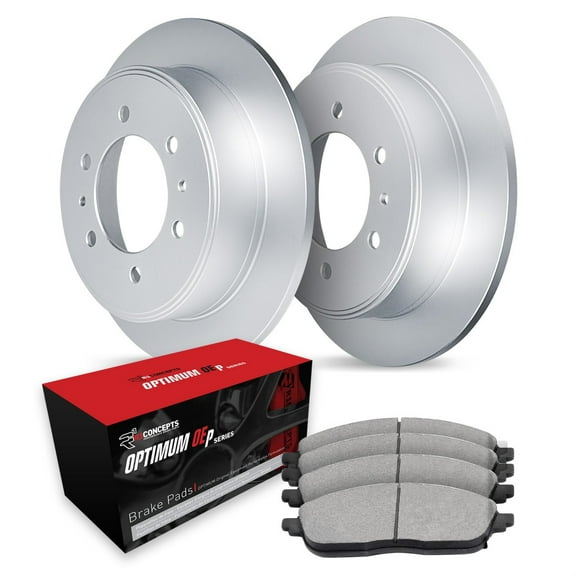 R1 Concepts Rear Brakes and Rotors Kit