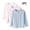 Multicolor-K, variant on Lopecy-Sta Kids Everyday Long Sleeve Shirt - Lightweight Textured Fabric Basic Top, Minimalist Style Comfort Fit for School Play Fall Spring