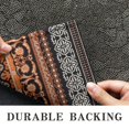 thumbnail image 6 of Bohemian Retro Floral Non-Slip Entryway Door Mat,Boho Indoor Decor Durable Low Plush Door Mat,Washable Welcome Rug for Patio Hallway Home Decor 20x32 Inches, 6 of 7