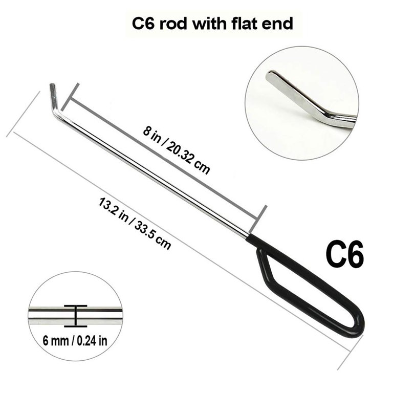 VEVOR Paintless Dent Removal Rods, 89 PCS Paintless Dent Repair