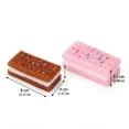 thumbnail image 3 of 2026 new Slow Rising Squishy toys, Food Shaped Squishy toys, 4X2 in, Cookie Shape, Sensory Fidget toys, office Fidget toys for desk Adult, Multicolor, 2 Pc, 3 of 8