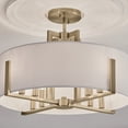 thumbnail image 2 of Kichler Lighting - Malen - 8 Light Semi-Flush Mount-14.5 Inches Tall and 20, 2 of 10