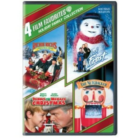 4 Film Favorites: Holiday Family Collection - A Dennis The Menace Christmas / Jack Frost / George Balanchine's The Nutcracker / Richie Rich's Christmas Wish