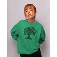 thumbnail image 2 of Celtic Tree Impression. Sweatshirt Women -Image by Shutterstock, Female Medium, 2 of 4