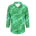 thumbnail image 6 of Button Down Hawaii Shirts for Women Long Sleeve Business Work Tops Dressy Casual Floral Printed Collared Chiffon Blouse Holiday Vacation Beach Shirts Tops 2026 Trendy, 6 of 6