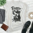 thumbnail image 2 of Rottie Mom T-shirt, Unisex Women's Shirt, Rottweiler Owner, Best Dog Mom Gift, Heather Ash, Small, 2 of 6