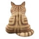 thumbnail image 2 of Lindo gato de peluche de peluche, adorno acolchado multifuncional para gato. Naranja 59cm, 2 of 9