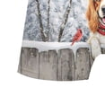 thumbnail image 5 of Playful French Bulldog Welcomes Winter Snowy Day with Cardinal Bird All Over Print Boxer Briefs Underwear for Men Dad Dog Lover - 120177, 5 of 6