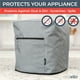 thumbnail image 4 of Crutello Funda para freidora de aire con bolsillos de almacenamiento para freidoras de 5 a 6 cuartos, cubierta antipolvo para freidora de aire de 6 cuartos, compatible con Philips, Nuwave y varias mar, 4 of 5