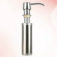 thumbnail image 2 of MasteelfCA Metal Hand Sanitizer Bottle Lotion Bottle Pressed Lotion Dispensing Bottle Sink Soap Dispenser Storage Container for Kitchen, 2 of 7