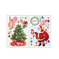 thumbnail image 4 of Ounissouiy 2 uds pegatina de pared con tema navideño para el hogar, oficina, centro comercial, ventana de cristal, decoración de pared de vacaciones Kits de decoración para fiestas  226-60*90*2, 4 of 8