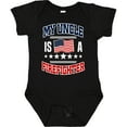 thumbnail image 3 of Inktastic My Uncle is a Firefighter Nephew Boys or Girls Baby Bodysuit, 3 of 5