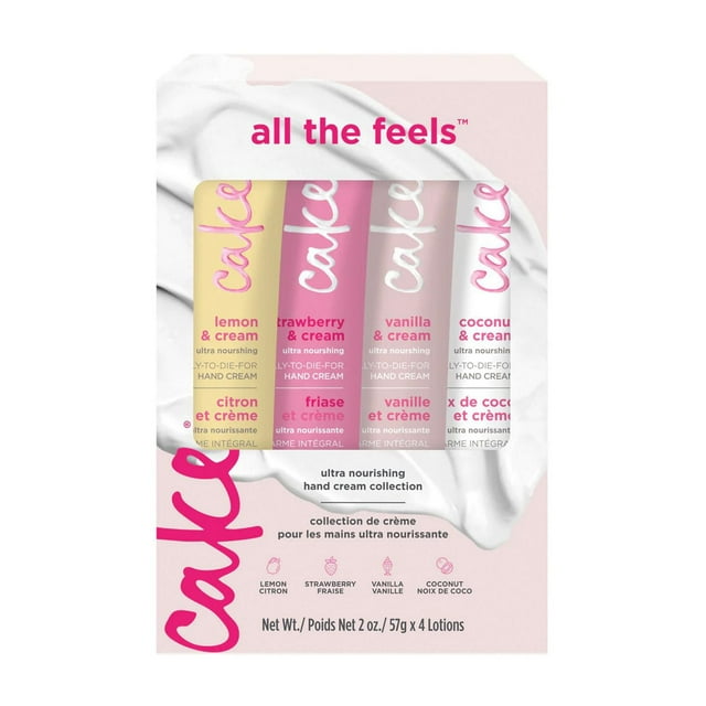 Cake Collection Crème Mains Ultra Nourrissante 4 X 60 ML