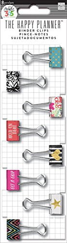 Me And My Big Ideas Create 365 The Happy Planner Binder Clips Hold On Tight