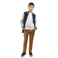 thumbnail image 7 of Buyless Fashion Boys Pants Flat Front Cotton Slim Fit Casual Straight Cut, 7 of 7