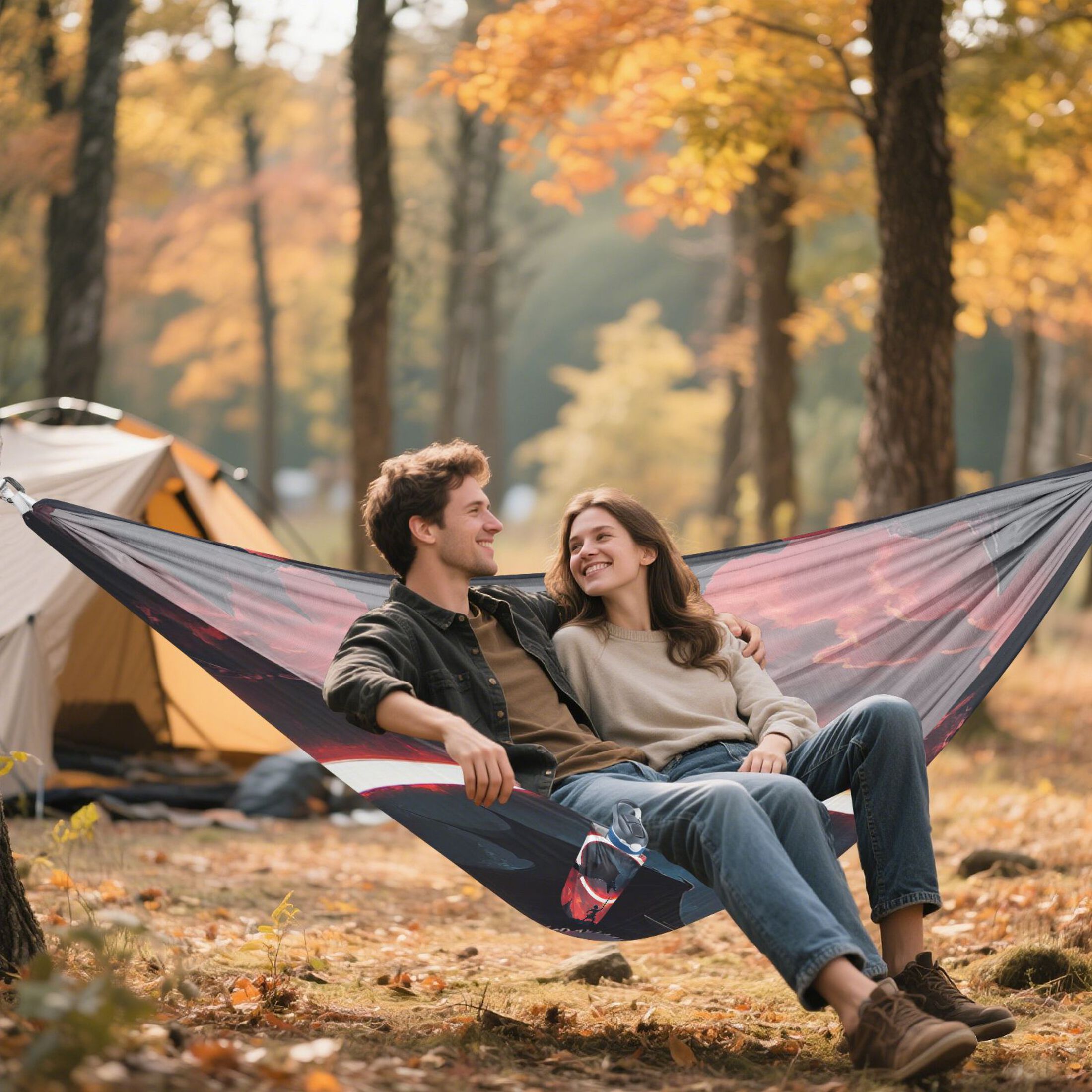 Hammock Camping Hammock Nylon Portable Hammock Travel Camping Hammock The Dragon and The Youth