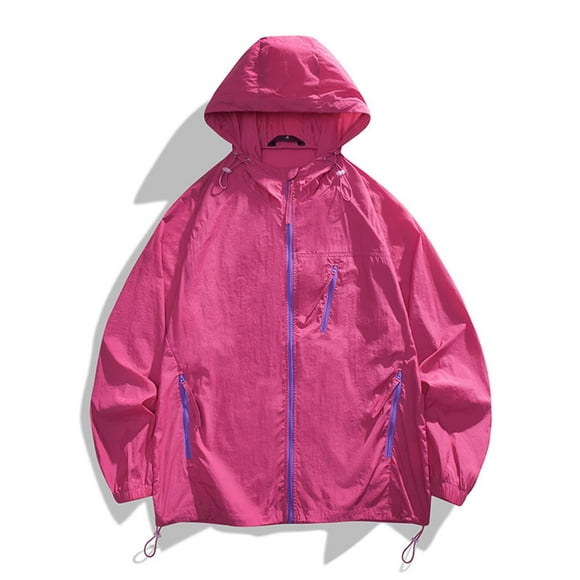 Veste Légère pour Homme d'Extérieur à Multiples Poches, Coupe-Vent de Randonnée, Manteau de Sport à Capuche Coupe Ample pour l'Escalade, Prêt pour l'Outil, Tenue Décontractée Quotidienne