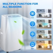 Air Choice 14000 BTU Portable Air Conditioner with Heat, White