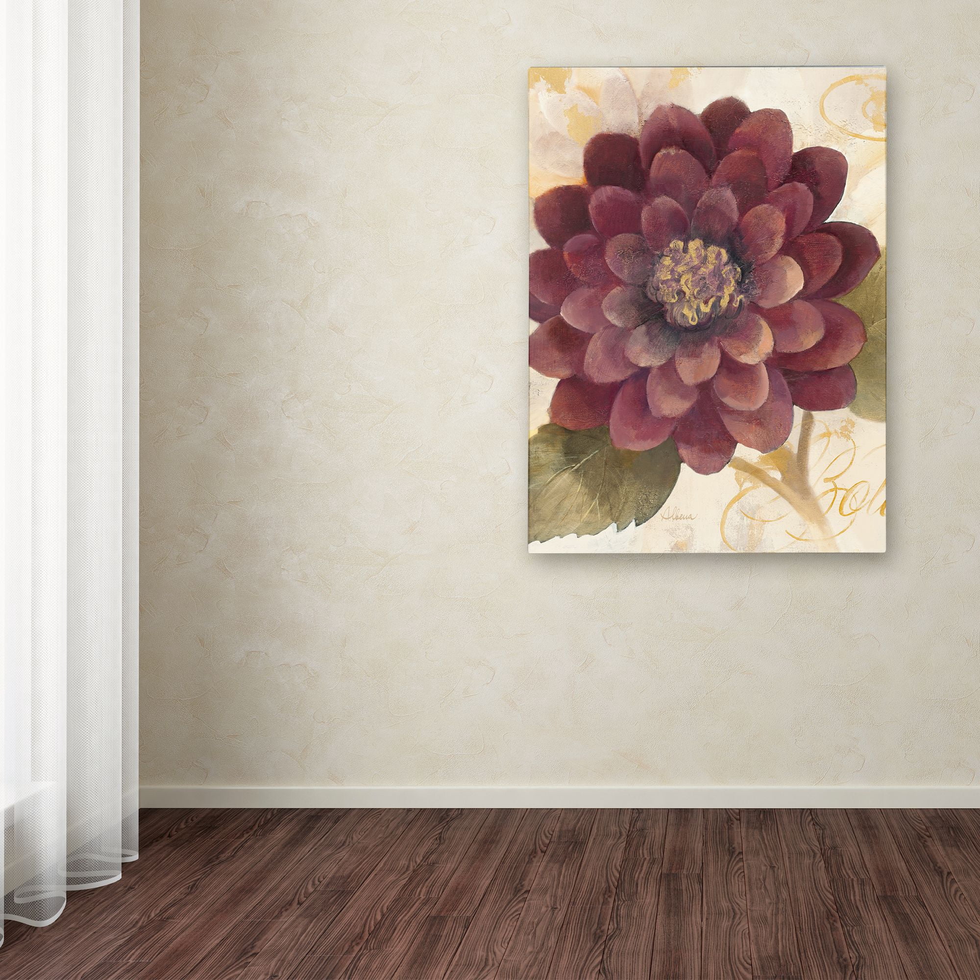 Trademark Fine Art 'Abundant Floral II Crop' Canvas Art by Albena Hristova