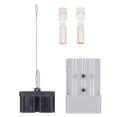 thumbnail image 1 of Conector rápido de batería de 2/0 AWG para carga de montacargas eléctricos con cubierta de PC, 350 A, 600 V, 1 of 14