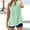 Mint Green, variant on WRFWUL Womens Cotton Linen Button Down Shirts Sleeveless Oversized Boyfriend Solid Tunic Casual Dressy Tops