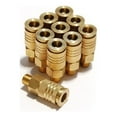thumbnail image 2 of Primefit UC1414MB-B10B 0.25 x 0.25 in. Universal Brass Coupler with Male NPT - Pack of 10, 2 of 3