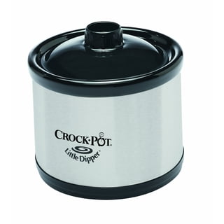 Crock-Pot 6.0-Quart Cook & Carry Slow Cooker, Manual, with Little Dipper  Warmer, Red 